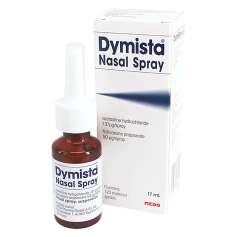 dymista spray nazal|Combined intranasal corticosteroid and antihistamine sprays